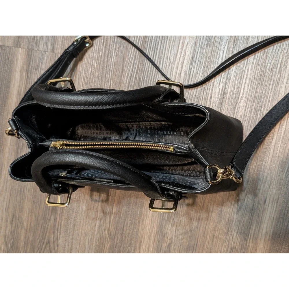 Kate Spade New York Cove Street Provence Satchel WKRU2790 Black‎ Leather